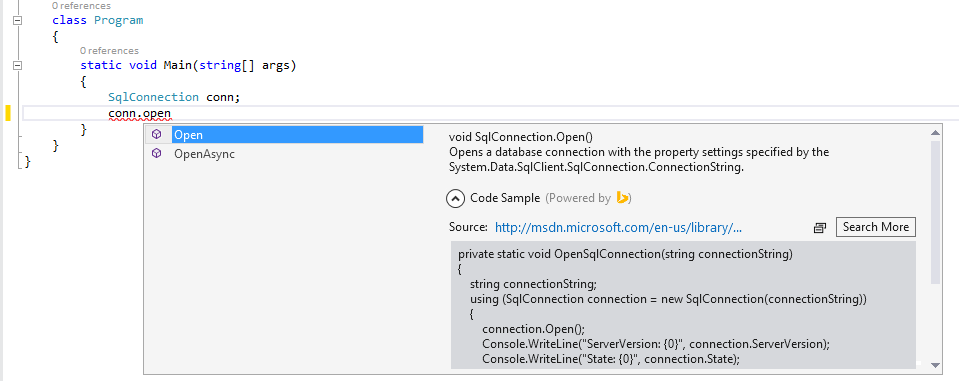 Microsoft Launches Bing Developer Assistant for Visual Studio