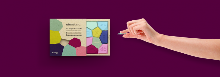 Estimote’s beacon Stickers track movement, temperature and react when your smartphone is nearby ...