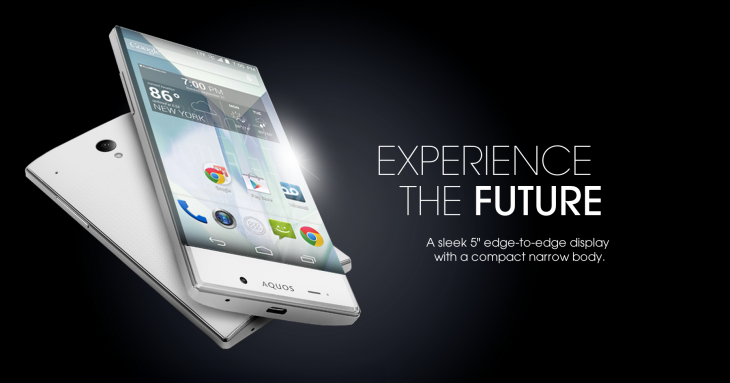Sprint announces $240 nearly bezel-free 5-inch Aquos Crystal