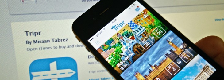 Tripr for iPhone connects travelers who will be in the same place at the same time