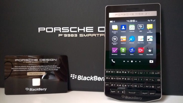 Hands-on with the $2,300 BlackBerry P’9983 Porsche-branded smartphone that you’ll probably ...