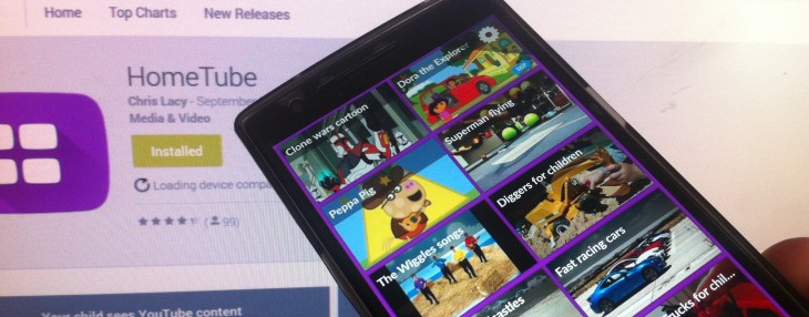 HomeTube brings child-friendly YouTube content to your Android device