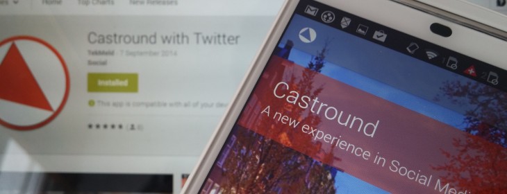 Castround for Android lets you view tweets by location