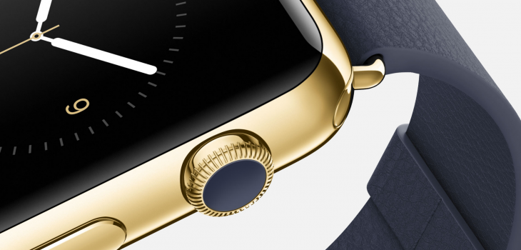 closeup apple watch