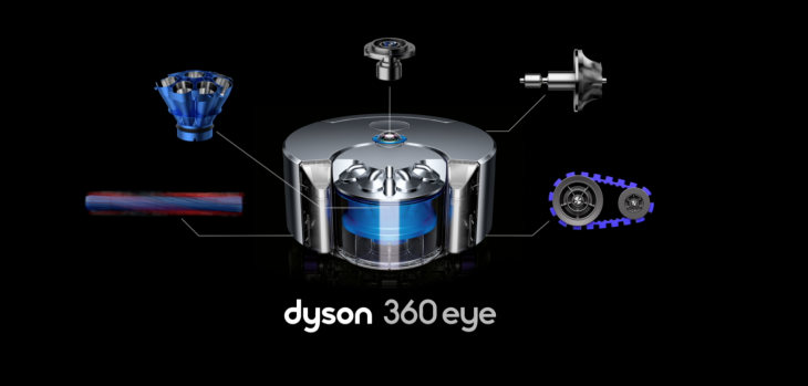 The 360 Eye is Dyson’s first robotic vacuum cleaner