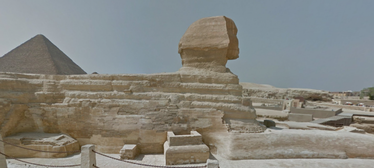 Google Street View now transports you into Ancient Egypt