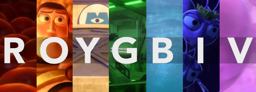 Pixar’s palette explored in captivating color-blocked supercut