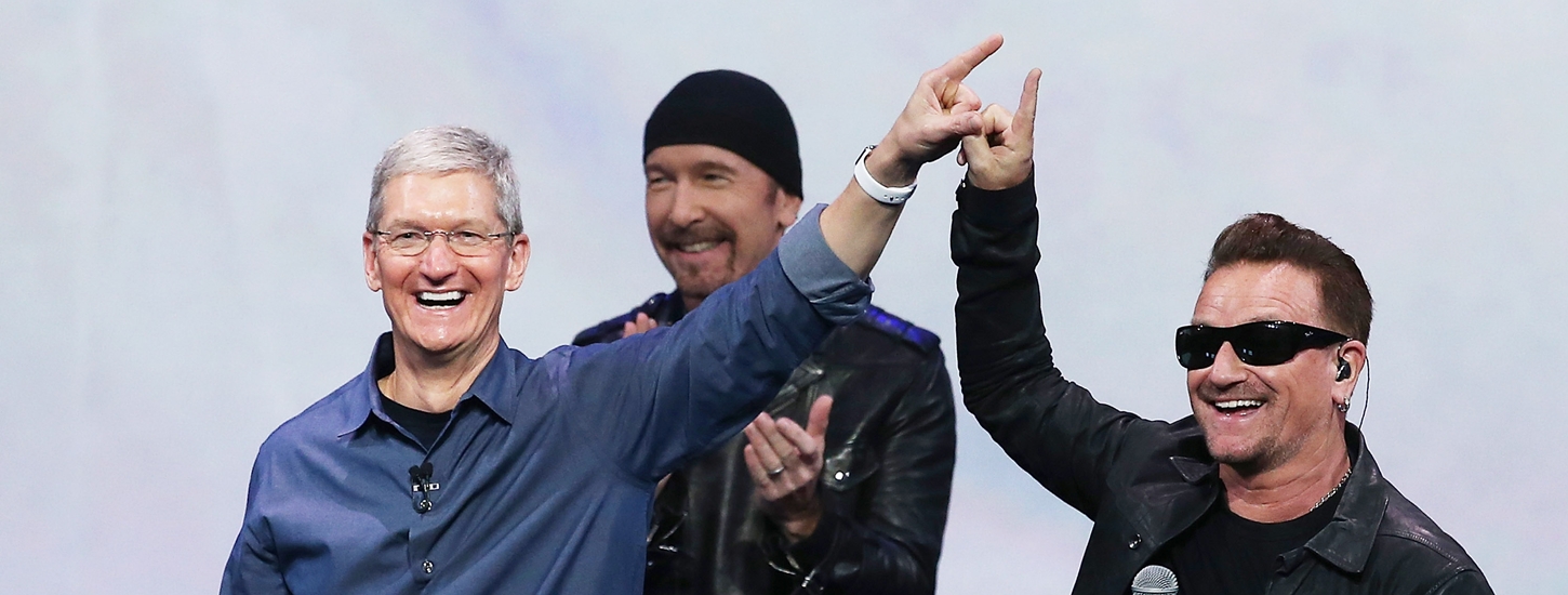 Apple is working on a new digital music format, U2’s Bono says