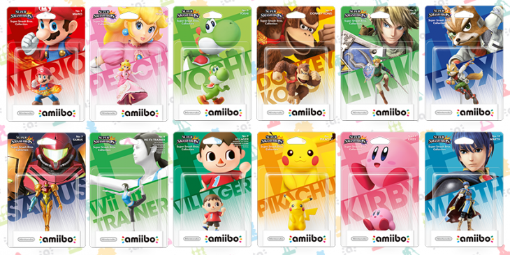 Nintendo will release its first set of NFC-enabled Amiibo figurines next month