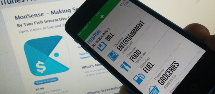 MonSense for iPhone wants to help you make sense of your money