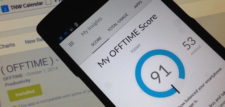 Offtime for Android wants to help you turn off and tune out