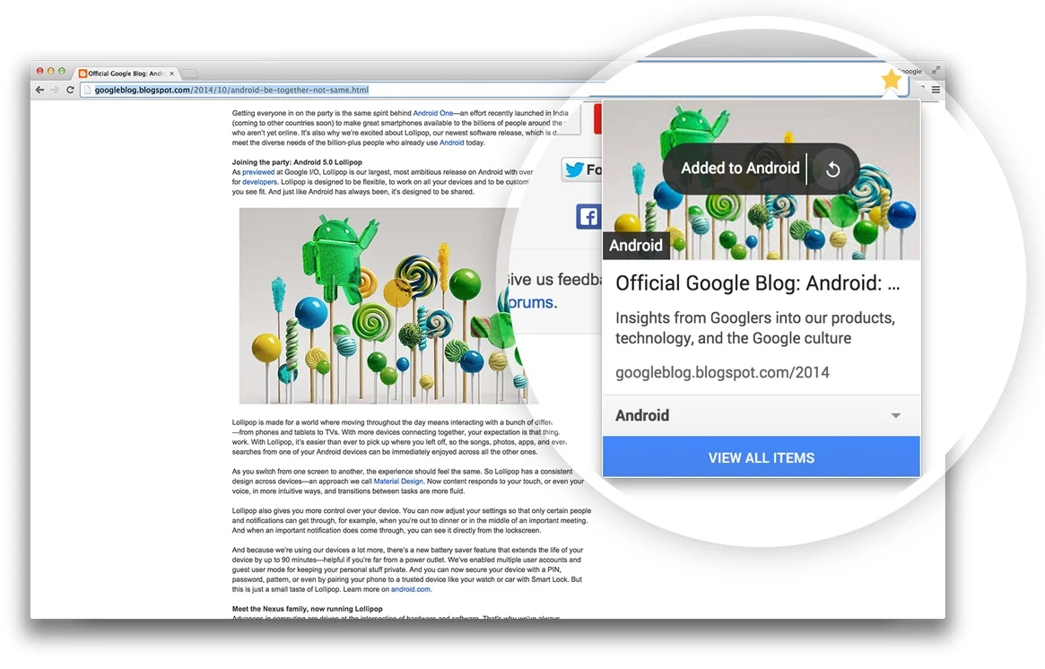 Google Releases Its New ‘Stars’ Bookmark Manager for Chrome