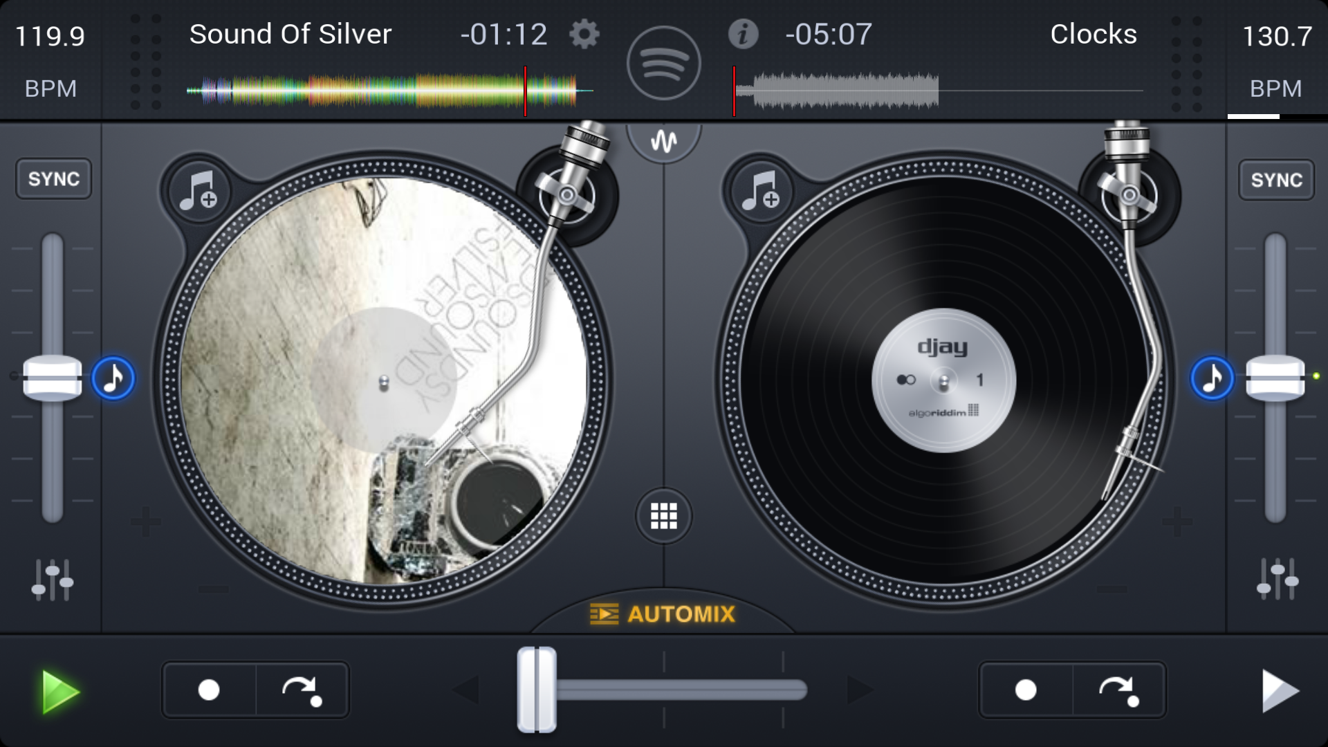 Algoriddim finally brings its popular Djay app to Android, create mixes