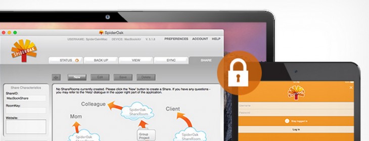58% off 1 year of SpiderOak Pro: 200 GB of cloud storage for the security-obsessed