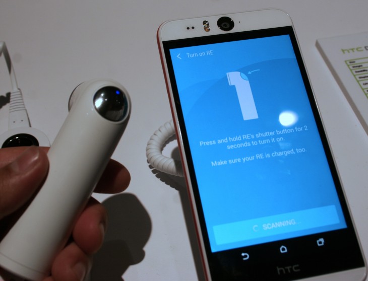 Hands-on with HTC’s RE action camera and Desire Eye smartphone