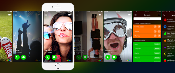 Rinbw puts a video spin on your phone’s contacts