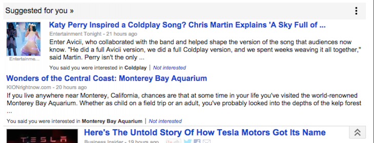 Google News Suggested