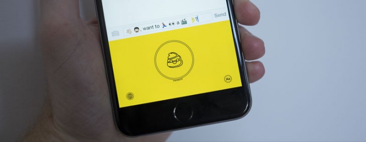 Emojimo keyboard for iOS translates your text into emoji as you type