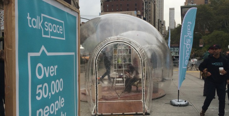 Talkspace lets you text your problems to a therapist for just $25 a week