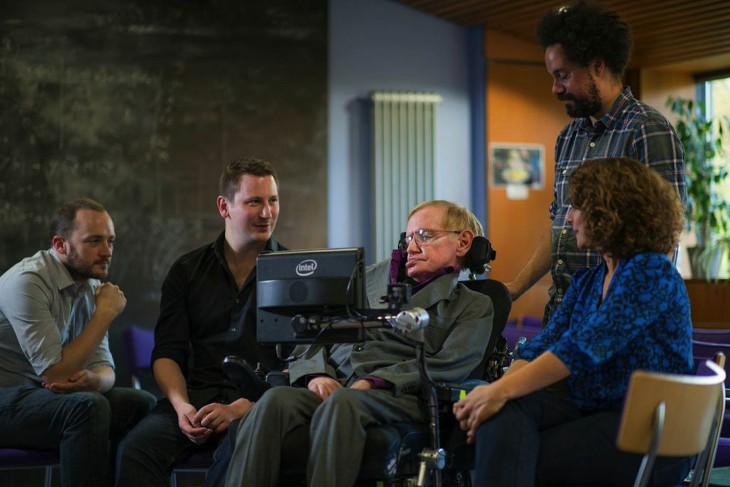 Professor Stephen Hawking’s speedy new Intel speech system is built on SwiftKey