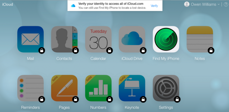 apple id two step recovery key