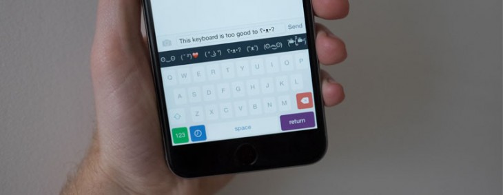 Themeboard is a themeable iOS keyboard with kaomoji support so you can ¯\_(ツ)_/¯ on the go