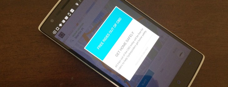 Uber Sydney Free Rides