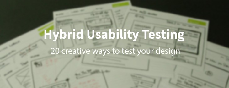 20 creative ways to test your design