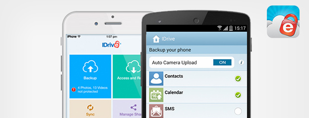 Get a lifetime of unlimited mobile backup from iDrive… for just $10