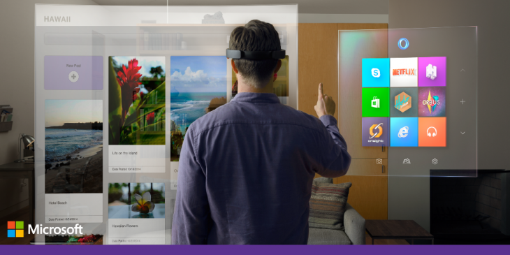 Microsoft unveils Windows Holographic, HoloLens wearable