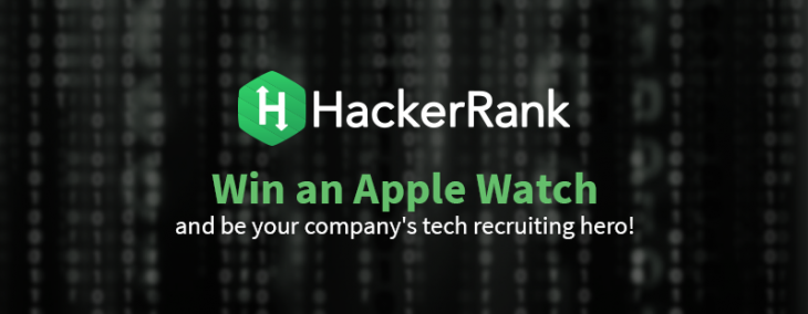 Win an Apple Watch and be your company’s tech recruiting hero!