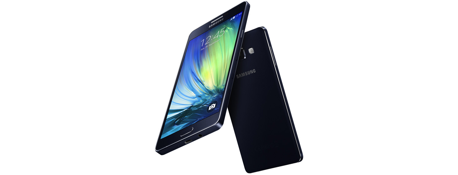 Samsung’s Galaxy A7 is a slim mid-range Android KitKat performer