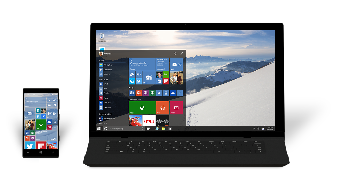 New Windows 10 build arrives next week, first build of Windows 10 for mobile in February