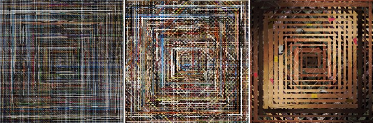 Weevmee dynamically generates a unique pattern from your Instagram photos
