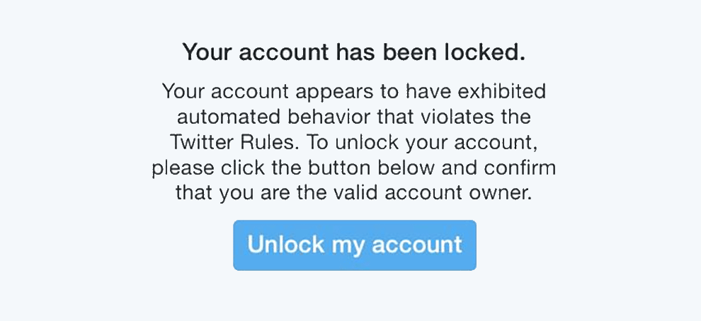 Twitter is locking people out of their accounts because it thinks they’re bots [Update: it’s fixed]