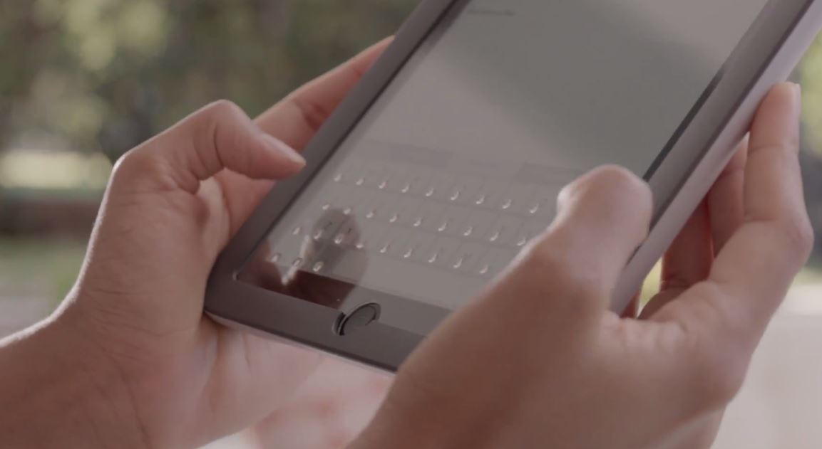 The Phorm iPad mini case gives you an on-demand physical keyboard