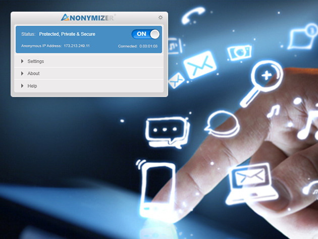 77% off a 3-year subscription to Anonymizer Universal VPN