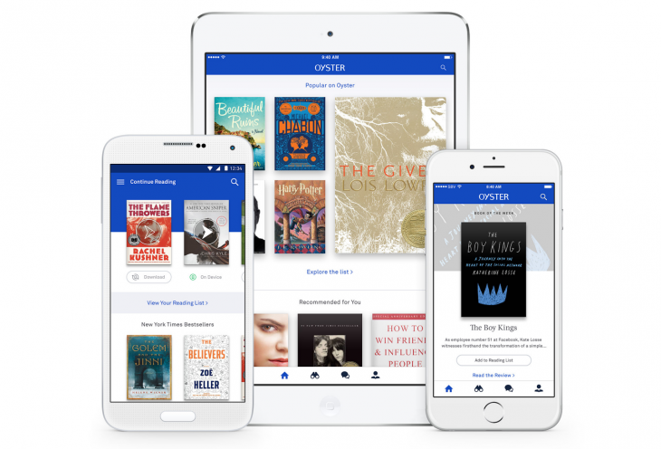 Oyster updates its app with a focus on contextual book recommendations