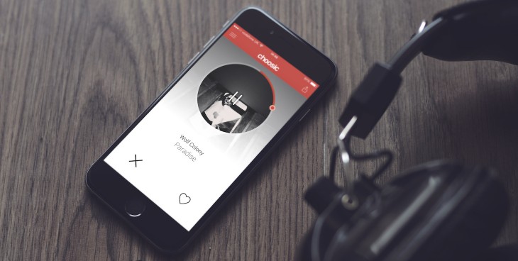 Choosic is quite literally Tinder for tunes