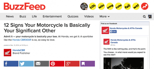 Honda-Buzzfeed-Screenshot