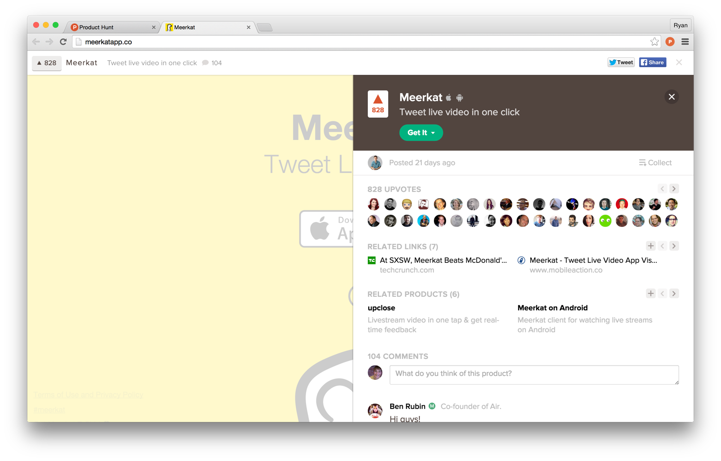 Product-Hunt-Chrome-Extension-View-Discussion