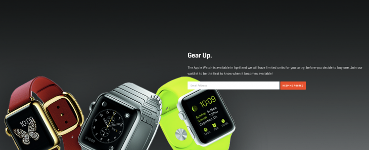 Rent the Apple Watch for $45 per week to try before you buy