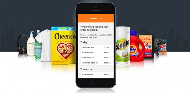 Amazon extends Prime Now one-hour delivery service to Baltimore and Miami