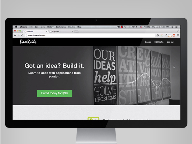Get 92% off the Ruby On Rails Rookie-to-Rockstar Bundle