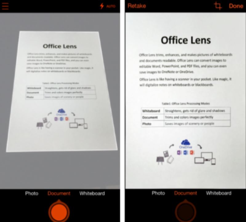 Office Lens on iOS and Android Makes Your Phone a Scanner
