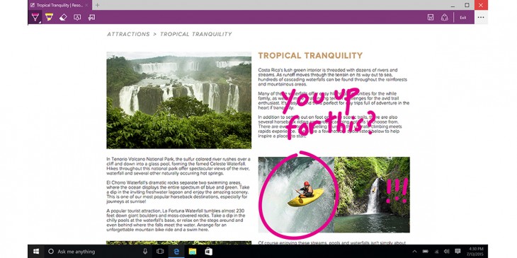 Hands-on: The new Microsoft Edge browser is a picture of minimalism