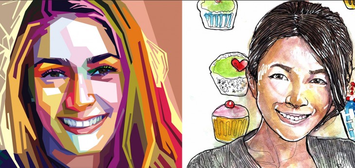 Fiverr Faces lets you order custom designed portraits based on your selfies