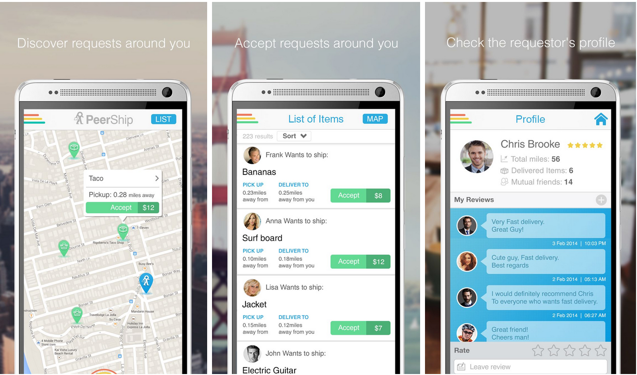 PeerShip Turns Anyone into a Courier Based on Their Commute