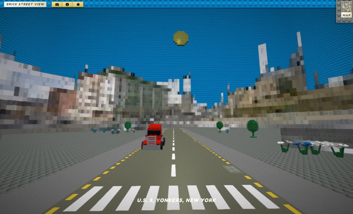 Brick Street View Lego