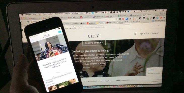 Circa has some great ideas but its news lacks soul